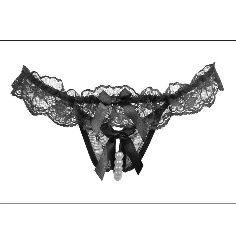 5 шт./лот кружевные стринги трусики жемчужное нижнее белье сексуальные женское с