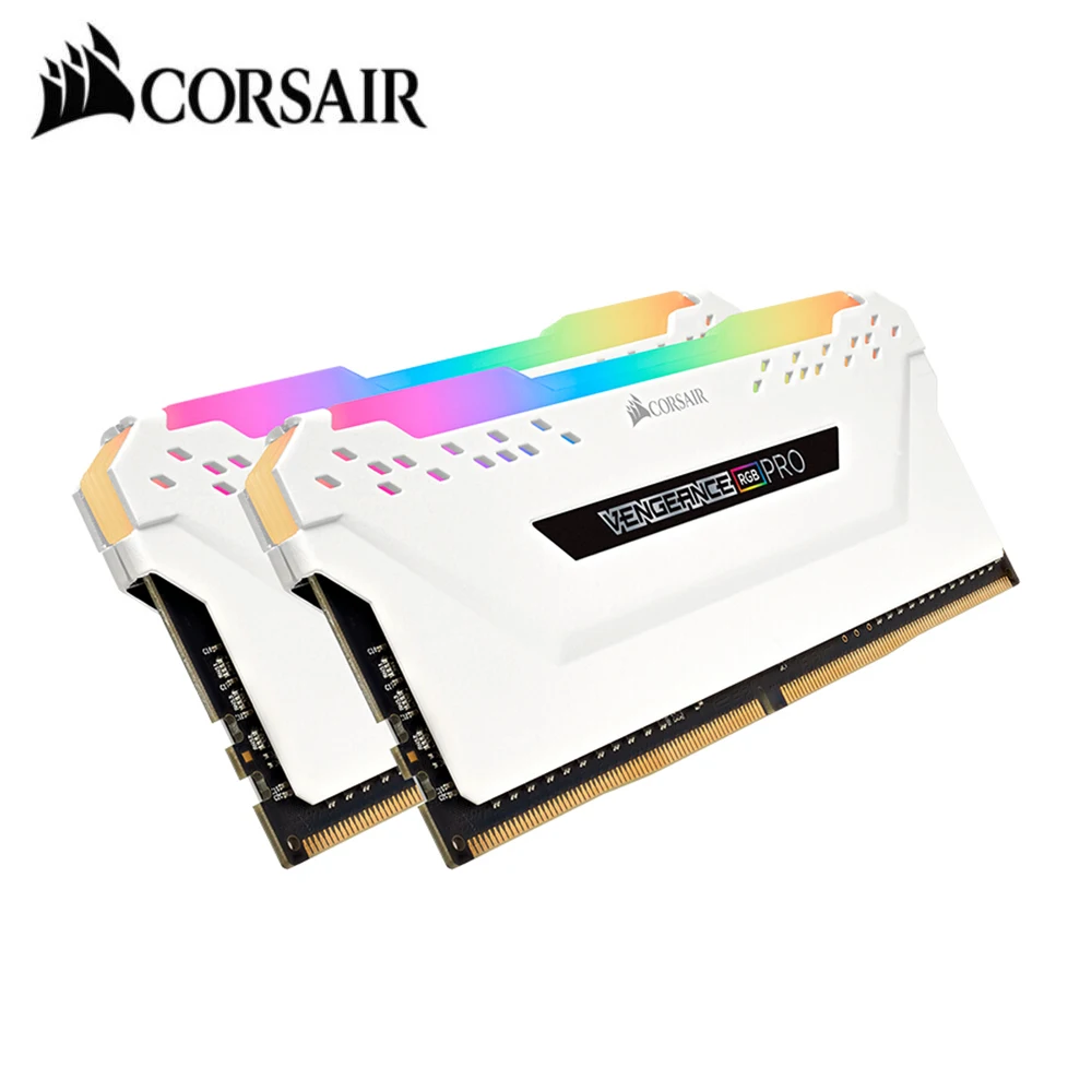 Модуль памяти CORSAIR Vengeance 16 Гб (2X8) RGB PRO двухканальный модуль DDR4 PC4 3000 МГц 3200 DIMM C16