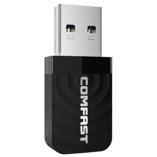 BEESCLOVER COMFAST CF-812AC Mini USB 3,0 Беспроводная сетевая карта 1300 Мбит/с Ethernet WiFi адаптер приемник 802,11 b/g/n 5,8/2