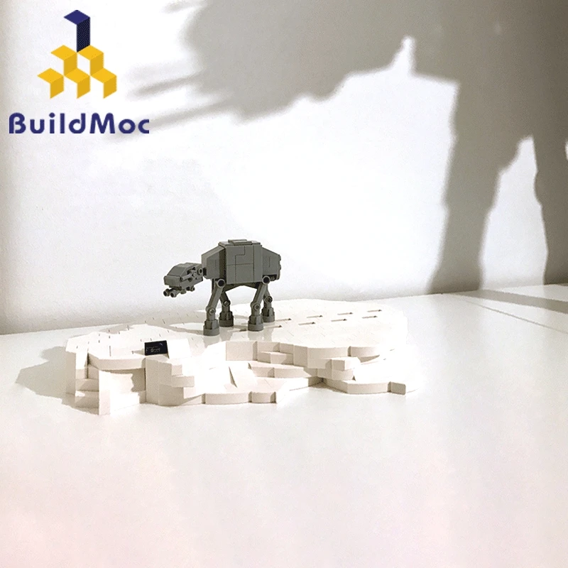 Звездные игрушки BuildMoc войны совместимые с блоками 8089 маленький моторизованный
