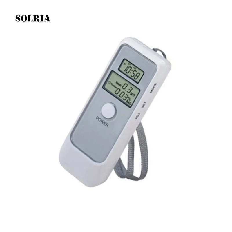 Профессиональный тестер алкоголя портативный цифровой алкотестер двойной ЖК