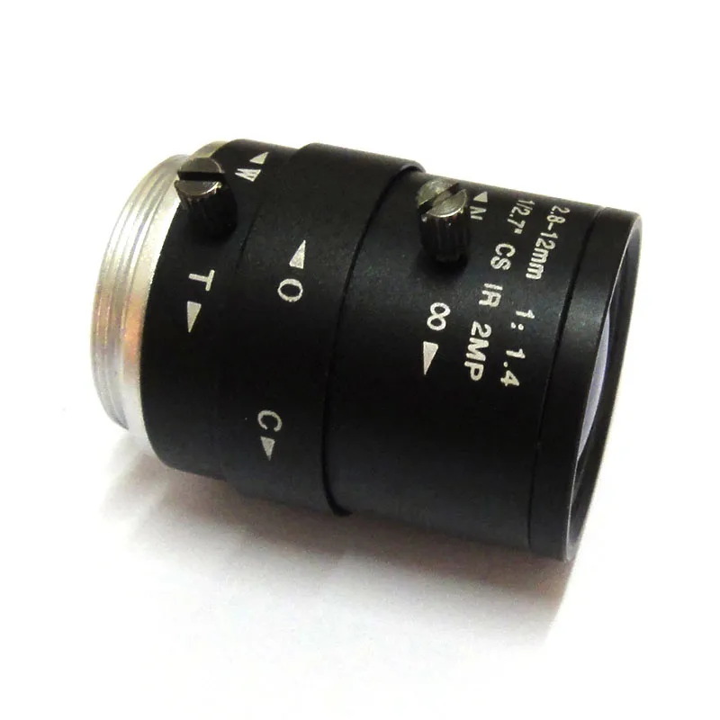 HD 2mp 2 8-12 мм cctv Объектив CS крепление с ручным фокусным расстоянием IR 1/2. 7 &quot1:1. 4 для