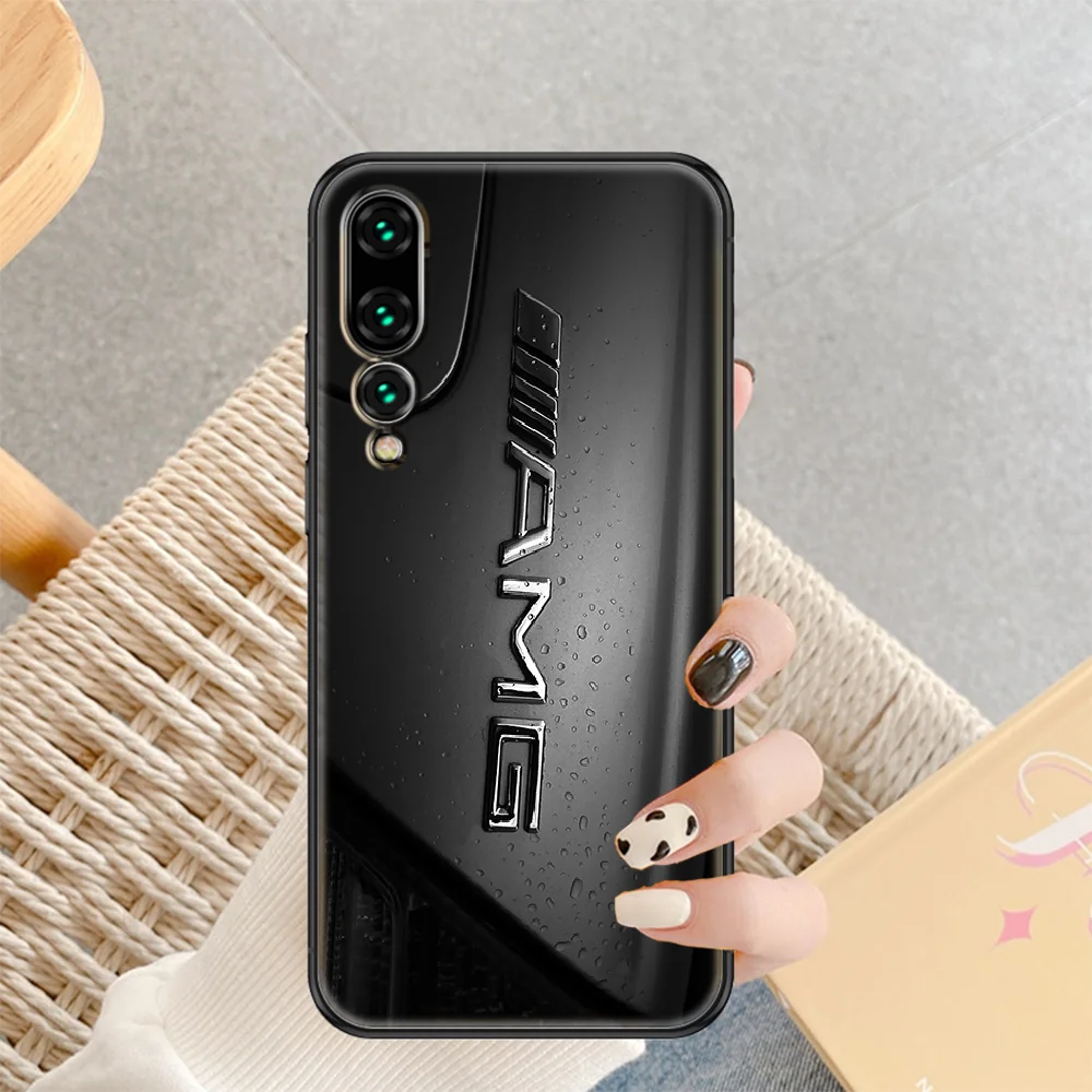 

sport car german racing amg Phone case For Huawei Honor 6 7 8 9 10 10i 20 A C X Lite Pro Play black 3D cell cover silicone cover