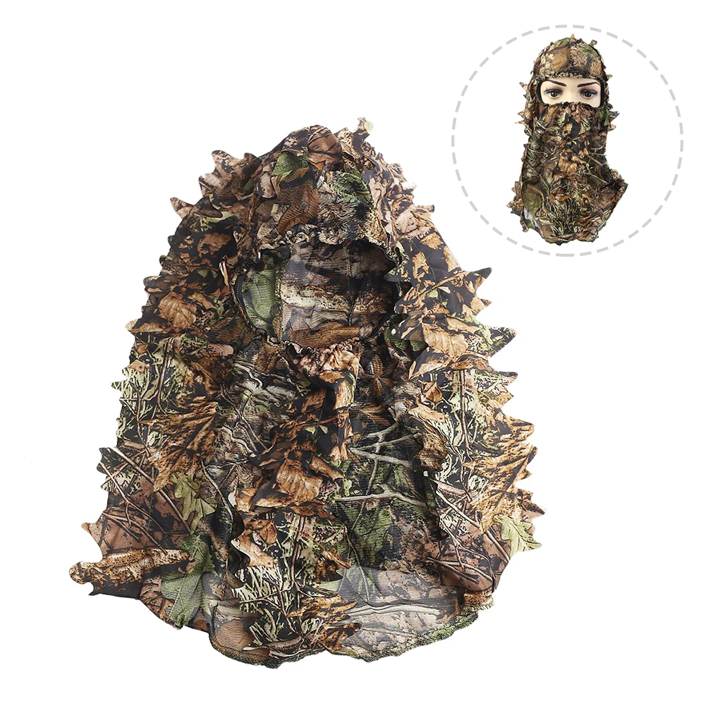 Камуфляжная кепка для мужчин и женщин тактический Камуфляжный капюшон охотничий