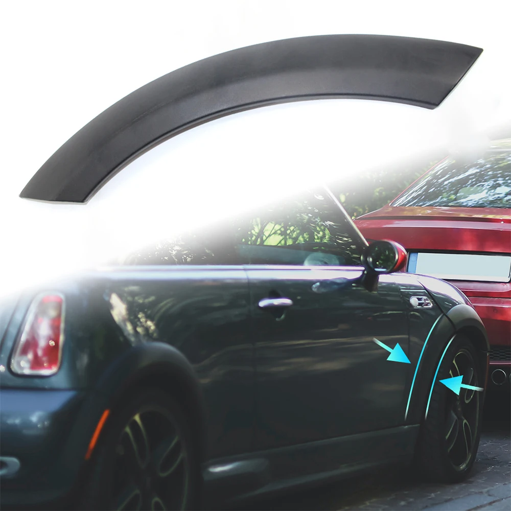 

Новинка, переднее колесо, арка, молдинг, отделка крышки для MINI Cooper R50 S R53 S Conv R52, передние колеса, брызговики, защита, автомобильные аксессуары