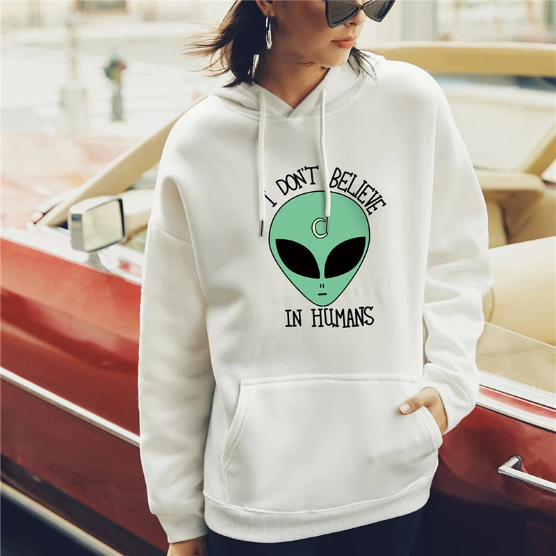 

2021 New Winter Spring High Quality Ladies Sweatshirt Top Loose Women Hoodies Print Leisure Fashion Female Pullovers