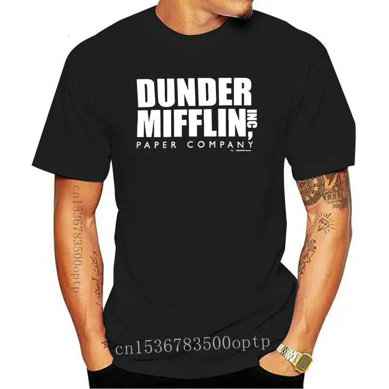 

New The Office Dunder Mifflin Inc Paper Company T-Shirt