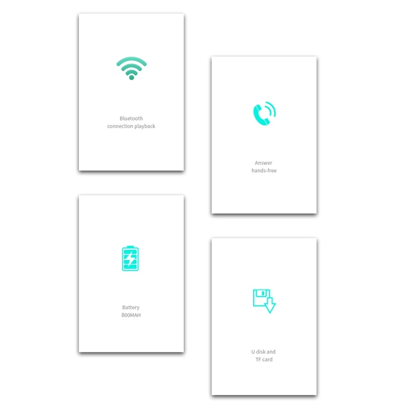 Bluetooth-Колонка Беспроводная портативная с поддержкой FM-радио и TF-карты |