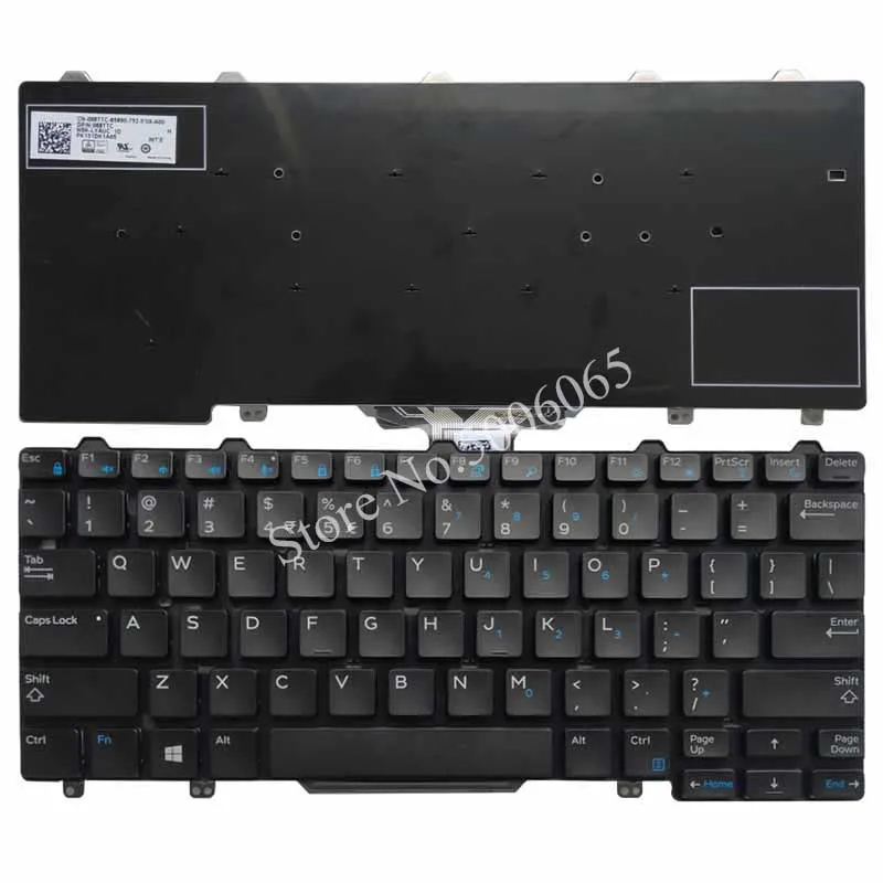 Новая клавиатура для ноутбука DELL Latitude E7270 068TTC США | Компьютеры и офис