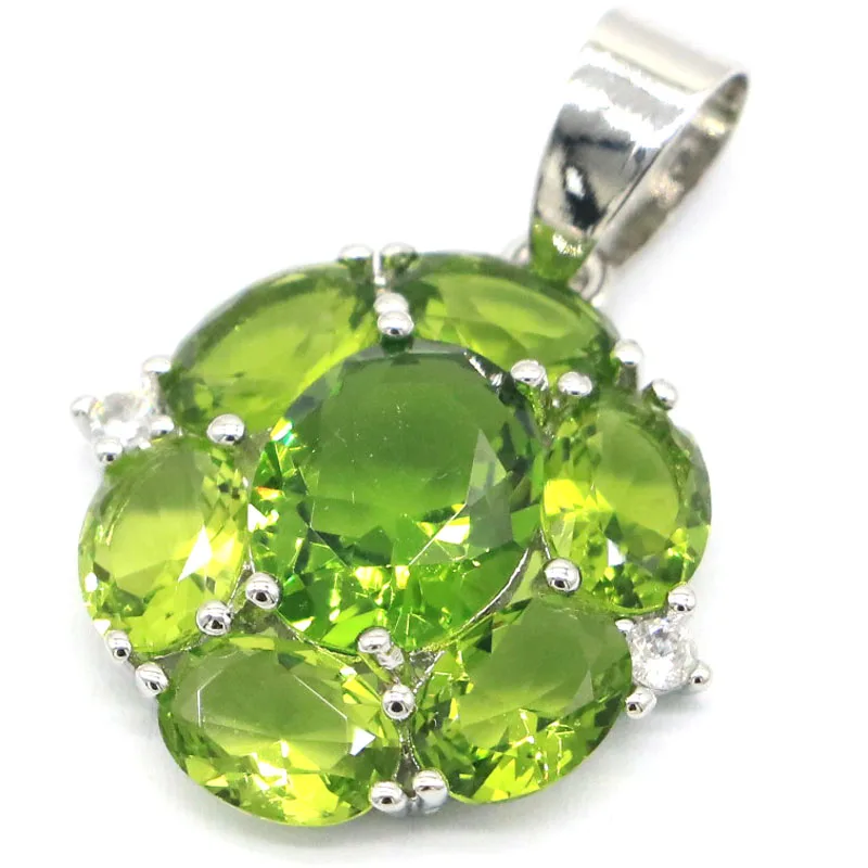 29x20 мм нежный четкий вырез Серебряный кулон для Для женщин создан розовый кунцит