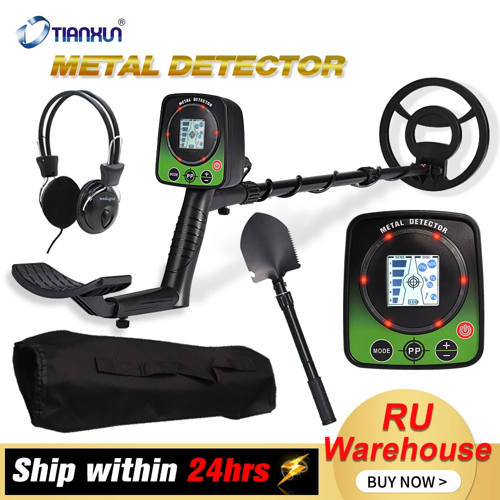 

Professional Finder Metal Detector High Sensitivity TX-960 Underground Gold Detector Waterproof Hunter Detecting Pinpointer