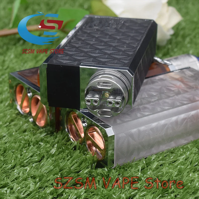 Sob mod kit параллельное соединение Двойной 18650 батарея механический vape электронная