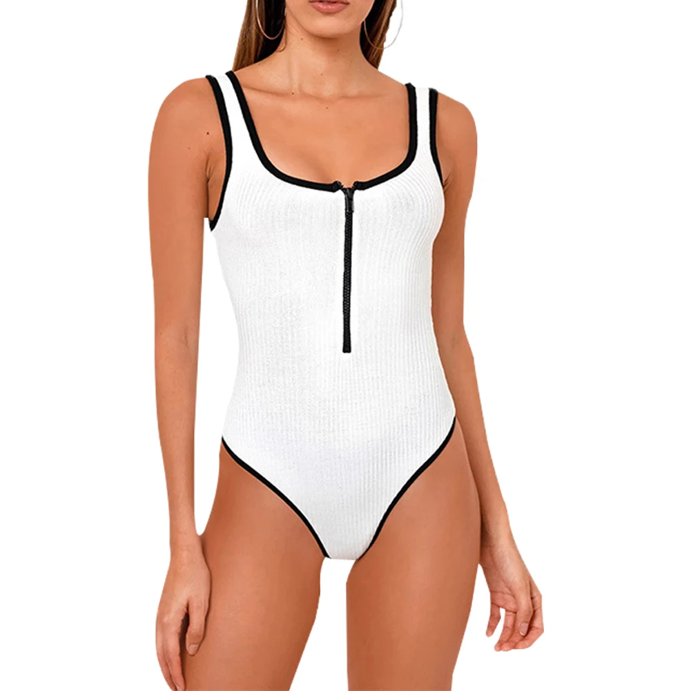 

Sexy Women Clothes Jumpsuit Stylish Sleeveless Jumpsuit O Neck One Piece Romper Ladies Solid Colors Playsuit S-L