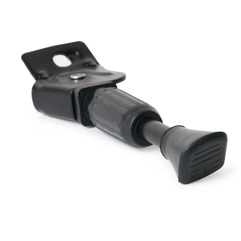 

14 Inch Electric Car Bike Kickstand Parking Rack Aluminum Alloy Bike Side Support Brace Side Kick Stand Foot Brace (Black)