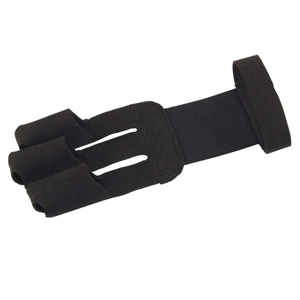 4 цвета стрельба Спорт из лука 3 пальца руки защитный Рисование Лук Защита стрелы