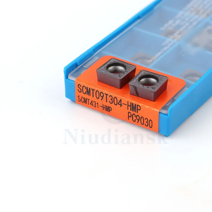 Токарный инструмент SCMT09T304 HMP PC9030 SCMT09T308 токарный резец с лезвиями карбидная