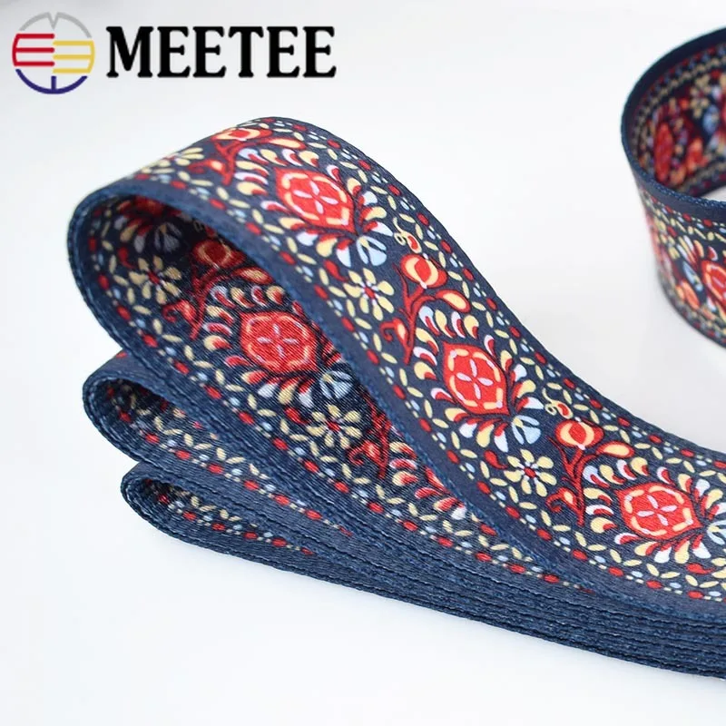 Ленты с этнической вышивкой 2 ярда 38/50 мм|Тесьма| |