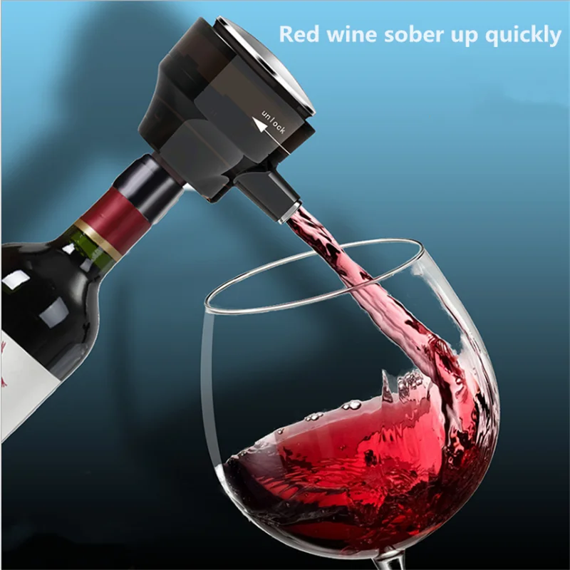 

DTVANE New Intelligent Automatic Red Wine Electric Decanter Beer Foamer Electric Decanters Dispenser