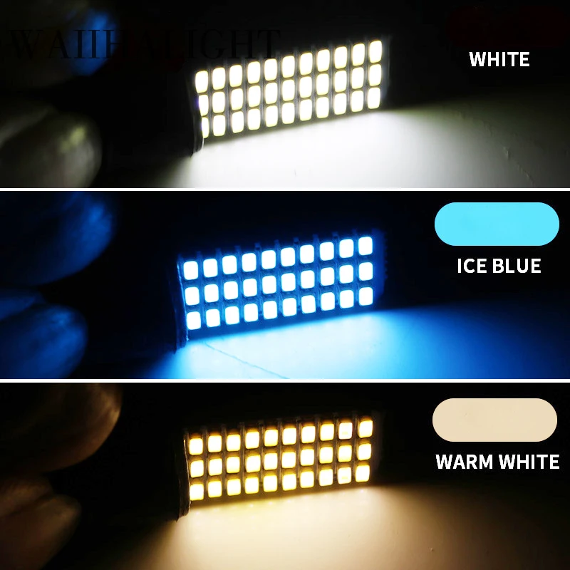 10 шт. светодиодные лампы с Canbus W5W T10 33 SMD 3014 купольная карта лампа для чтения