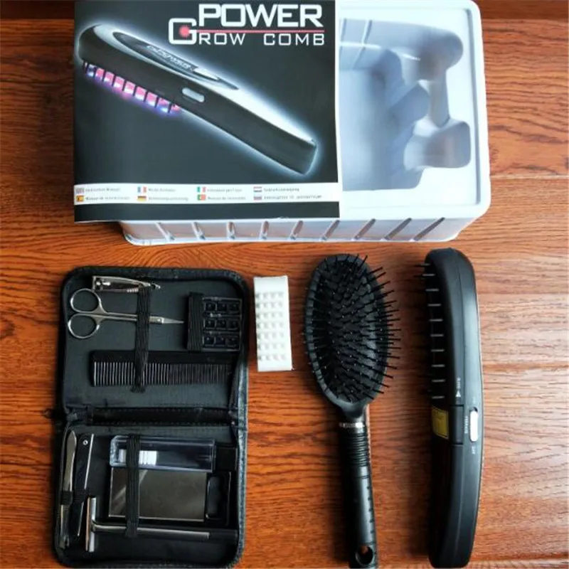 Расческа для роста волос уход за волосами лазерная Массажная расческа терапия