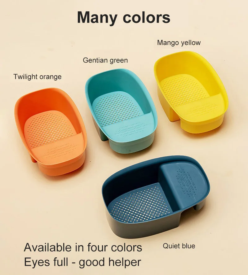 

Funnel Drain Basket Foldable Sink Filter For Kitchen Food Waste Drain Sorting Garbage Soup Separated Device Kitchen Accessories