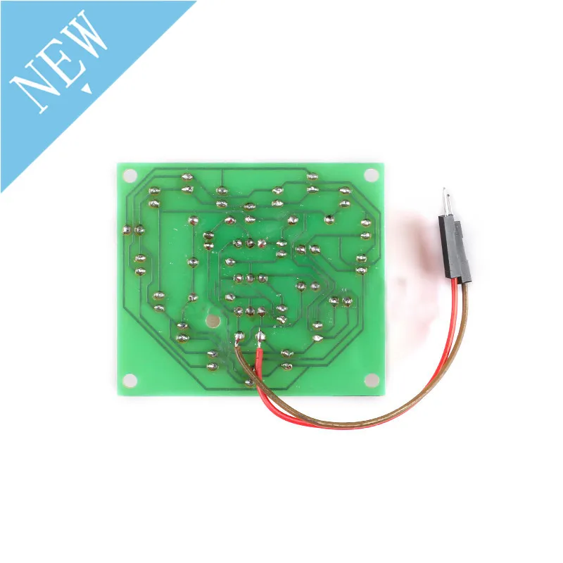 Electronic DIY Kit Heart Shape Breathing Lamp LED Flashing Light Heart-Shaped Components Welding Practice Board | Электроника