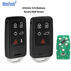 Умный дистанционный Автомобильный ключ OkeyTech для Volvo XC60 XC40 S90 V40 XC70 V70 S40 V50 433 МГц ID46