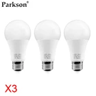3 шт. Светодиодная лампа E27 светодиодная лампа 3 Вт 6 Вт 9 Вт 12 Вт 15 Вт 18 Вт AC 220 В лампочка Холодный теплый белый лампада Светодиодный прожектор Bombilla домашний декор