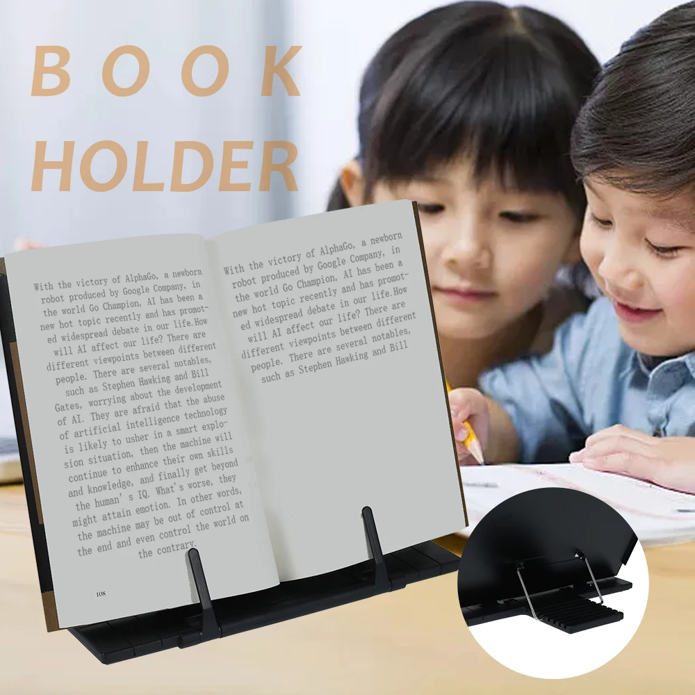 Подставка для книг портативная настольная подставка чтения и документов