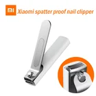 Кусачки для ногтей Xiaomi с защитой от брызг, одинарные, с большими, средними и маленькими кусачками для ногтей для взрослых