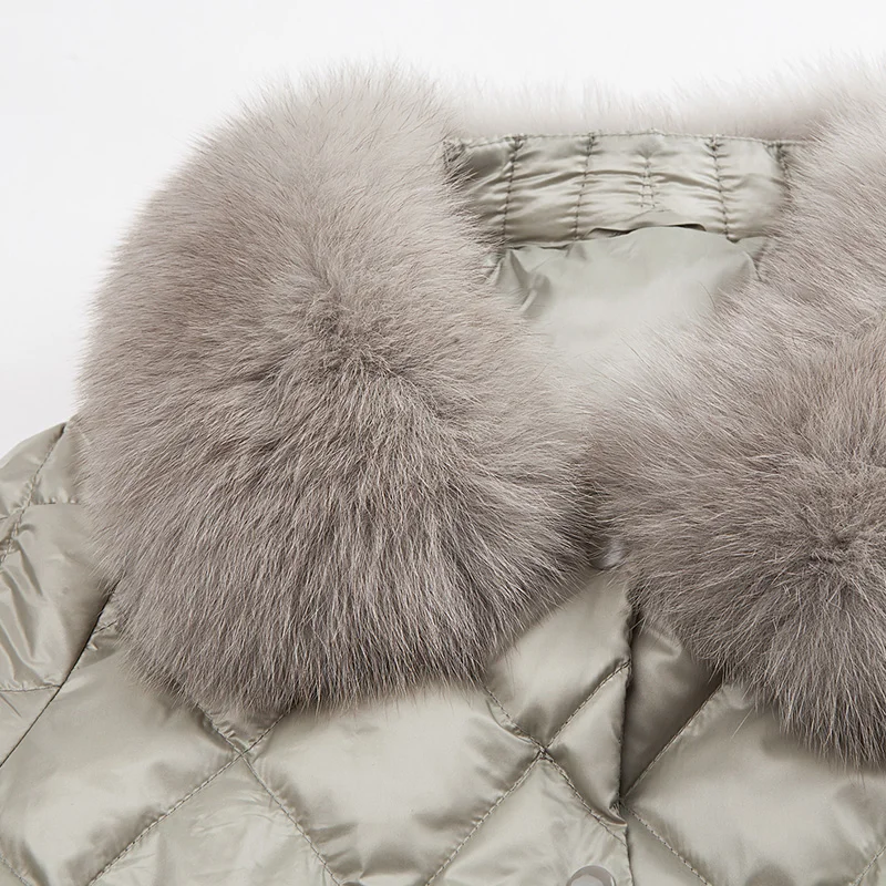 Куртка женская короткая на утином пуху с воротником стойкой|Женские пуховики| |