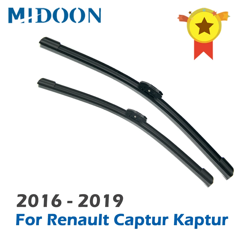 Щетки стеклоочистителя MIDOON LHD и RHD для Renault Captur Kaptur 2016 2019 2018 стеклоочистители