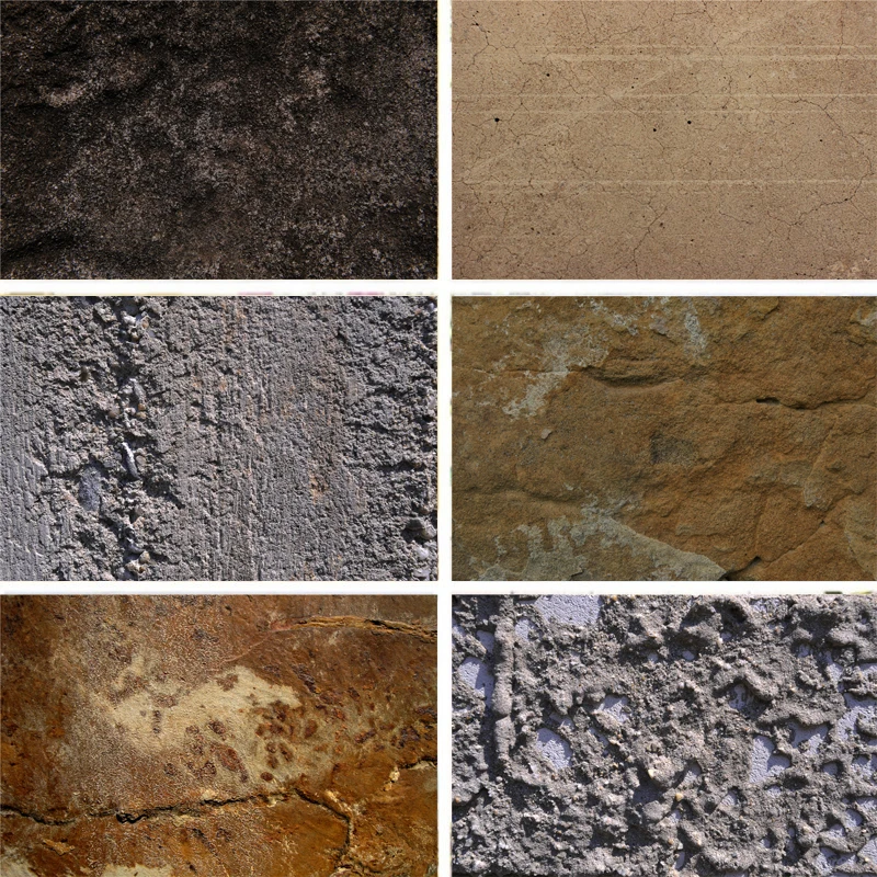 Виниловый фон для фотостудии Nitree реквизит фотосъемки бетонная цементная стена