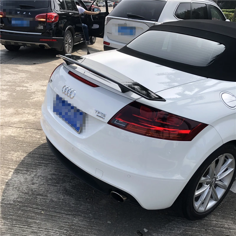 Для Audi TT Quattro спойлер 2015 2017 для TF Спойлер ABS Материал заднее крыло автомобиля