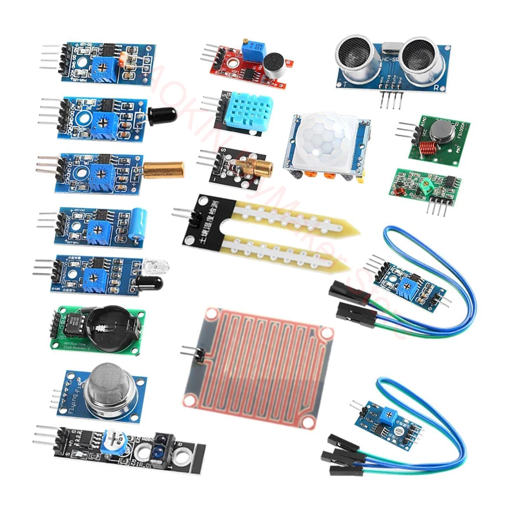 Комплект модулей датчиков 16 в 1 для Arduino Raspberry Project наборы супер начинающих UNO R3