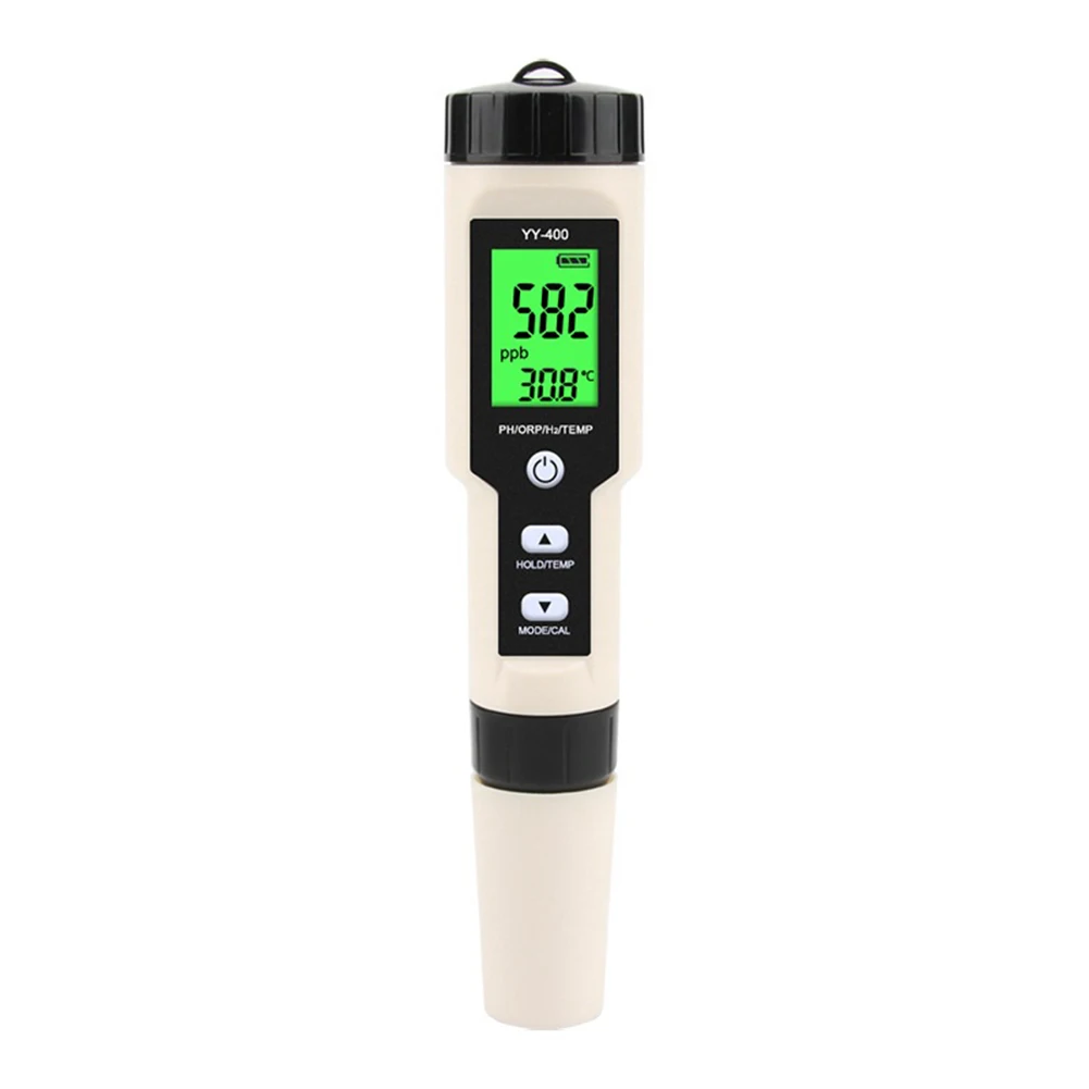 

Portable 4 in 1 Pen Type LCD Digital Water Quality pH ORP Temperature Meter Tester Waterproof 0-9990 ppm Measurement Detection