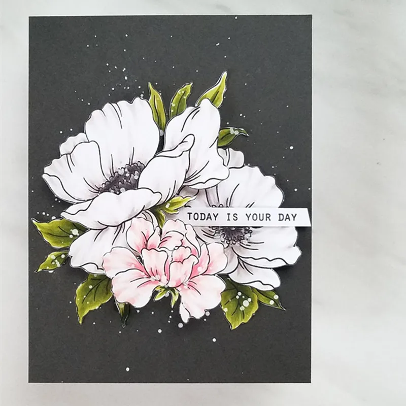 Poppy Garden металлические Вырубные штампы и штампы, вырубные звезды, крылья ангела на Луне, альбом для крапбукинга, бумажная карточка, тиснение