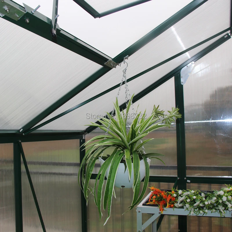 10 шт./компл. алюминиевые подвесные крючки для теплиц|Сельскохозяйственные