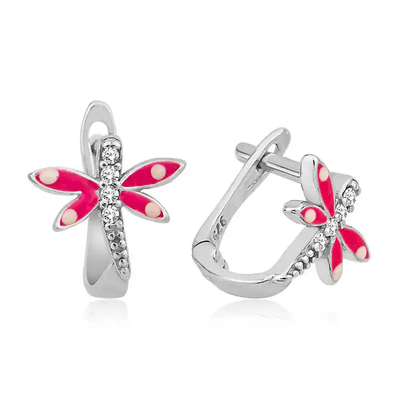 

Серебряная Стрекоза Silverlina, детская бирка