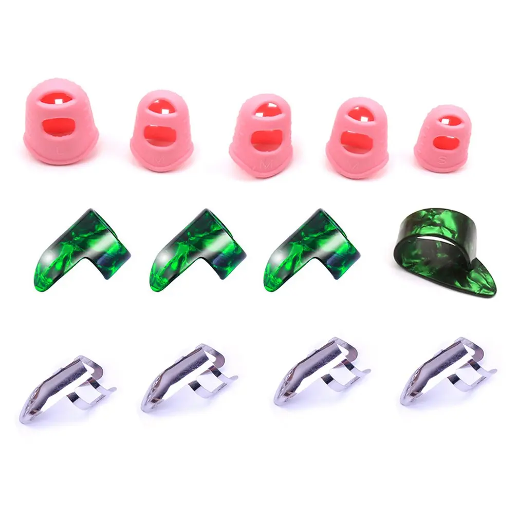 Гитарные палочки наборы силиконовых пальчиков гитарные против боли