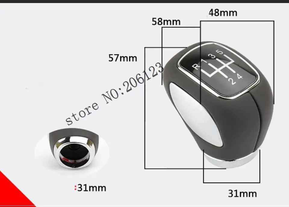 Оригинальный 5 скоростной ручной флэш джойстик для ZOTYE T600 X5 X7|Хромирование| |