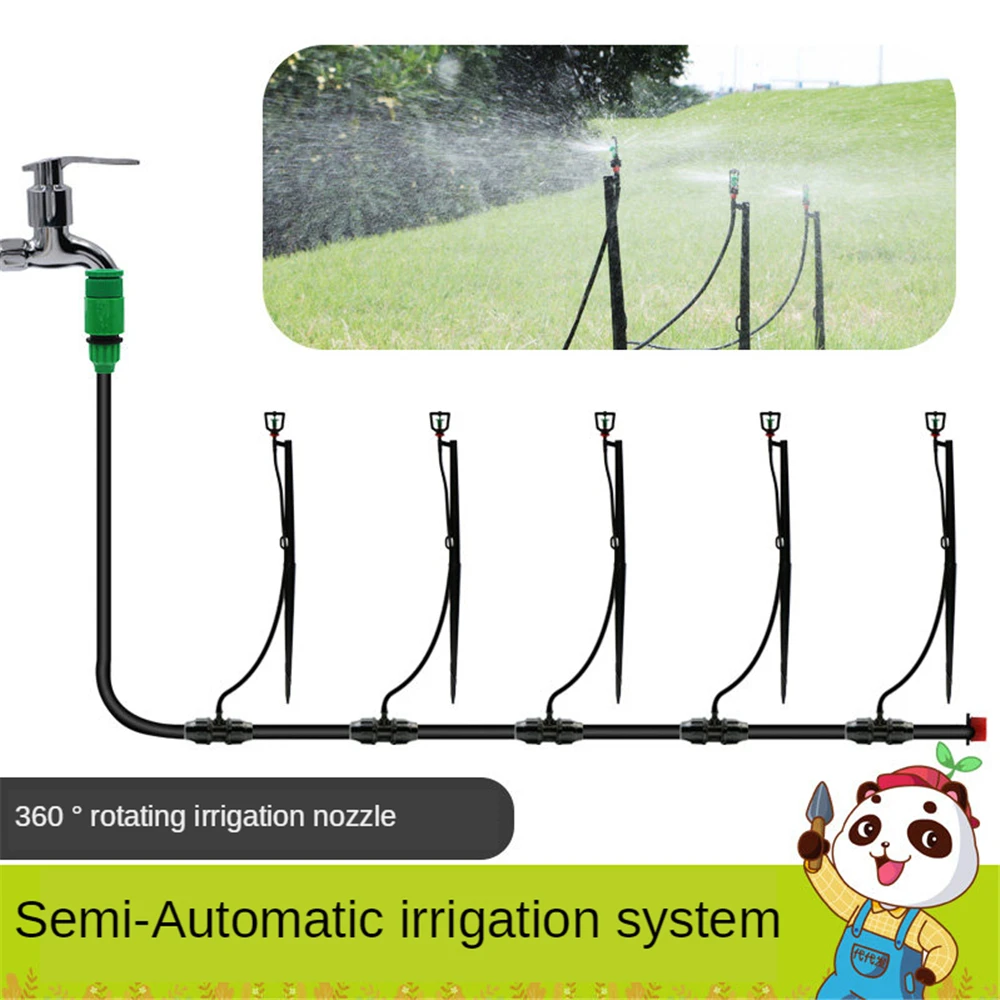 

B-LIFE Garden Weighted Rotating Sprinkler Watering System Watering Grounds Misting Yard Plants Gardening Water Rotator Lawn
