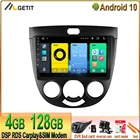 CARPLAY 4G + 128G 9 ''Android 10 для автомобиля Chevrolet Lacetti J200 BUICK Excelle Hrv с камерой