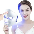NOBOX-минималистский дизайн 7 цветов Светодиодная маска для лица фотонная терапия против акне удаление морщин омоложение кожи инструменты для ухода за кожей лица