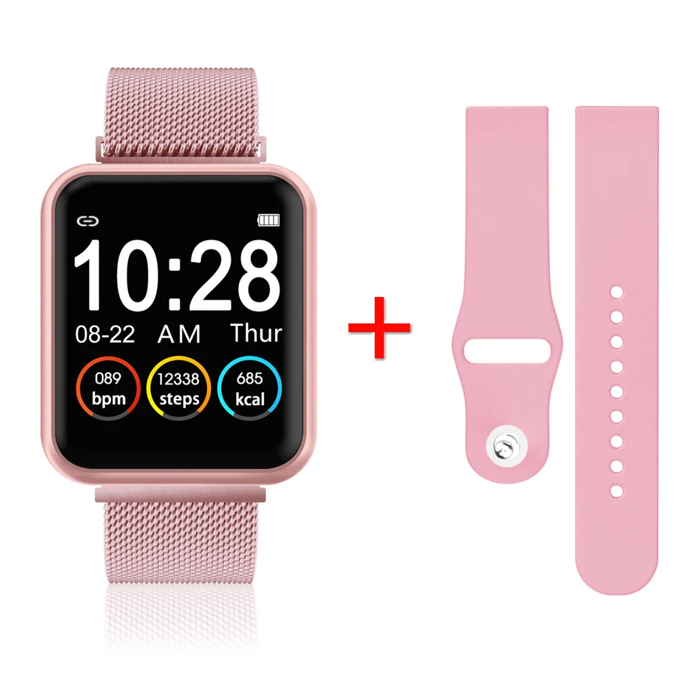 2020 женские водонепроницаемые Смарт-часы P70 P68 Plus Bluetooth для Apple IPhone Xiaomi пульсометр