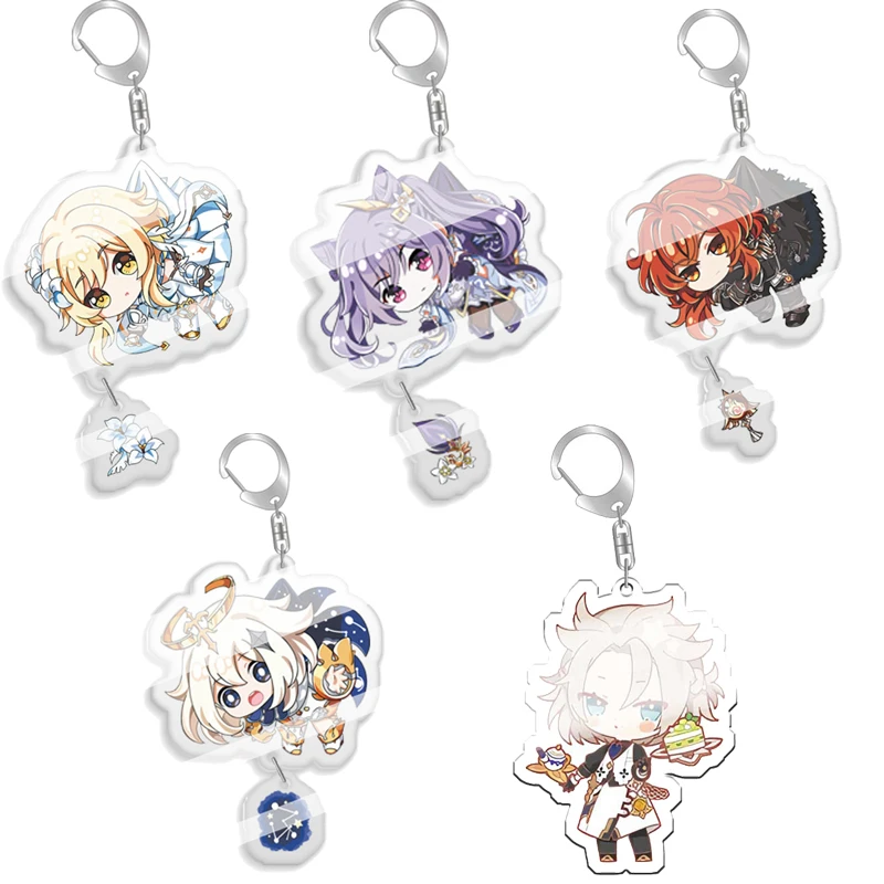 

Брелок для ключей для девочек из аниме «genshin impact»