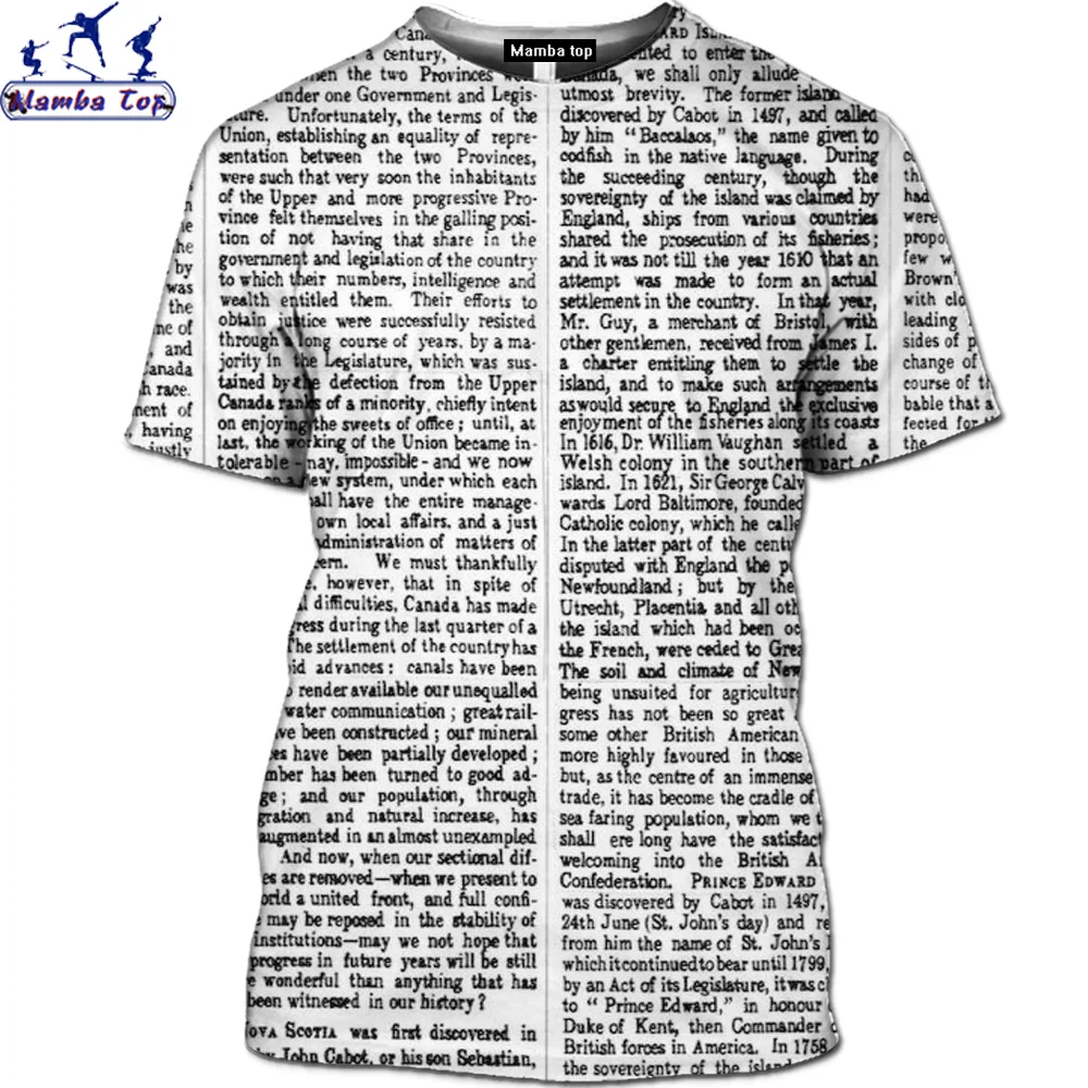 Лучшая забавная футболка Mamba с газетами Мужская в стиле хип-хоп музыкой женская