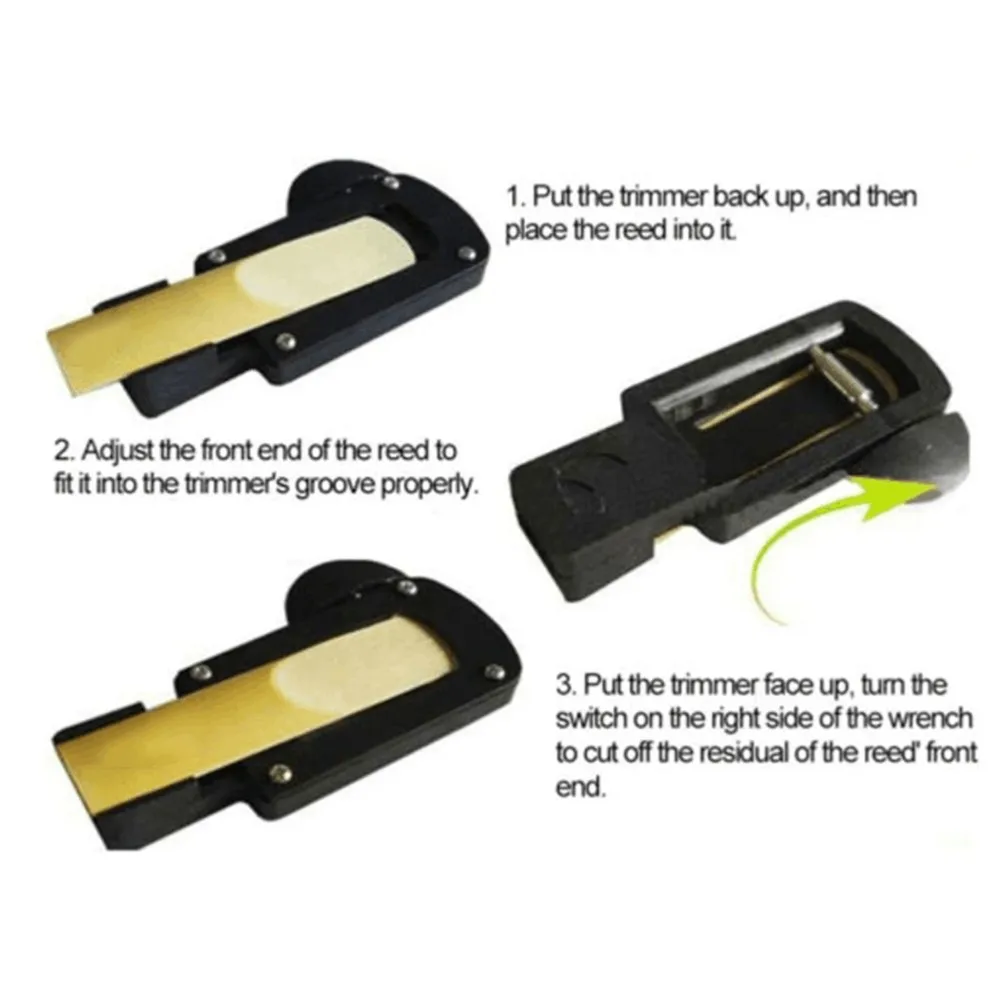 Саксофоновый тростниковый резак триммер для сопрано альт тенор саксофона