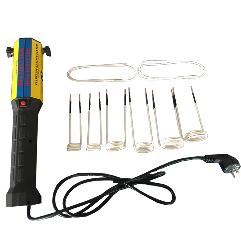 Ручной высокочастотный мини индукционный беспламенный нагреватель 1000 Вт 60 кГц с