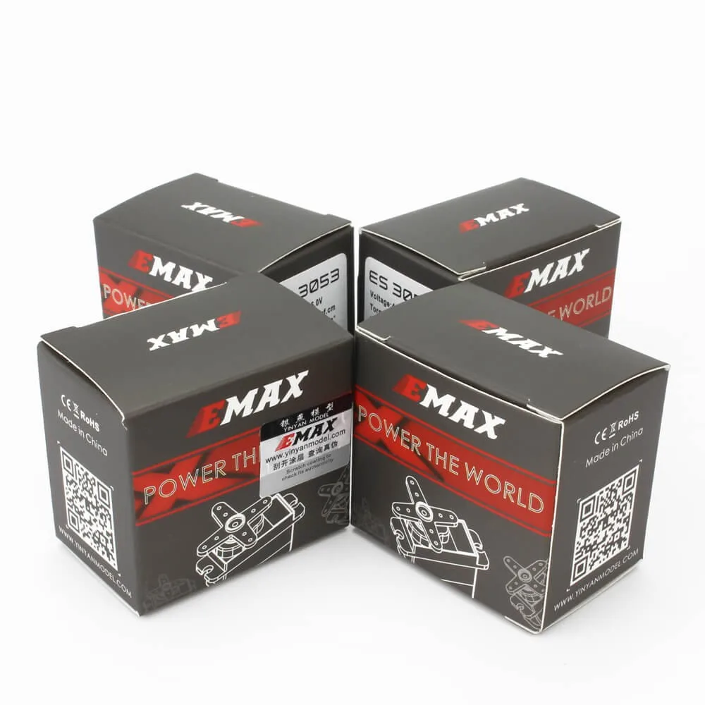 EMAX ES3004 17g 3 5 kg 0 13 sec 23T Аналоговый сервопривод для радиоуправляемого самолета ES3104